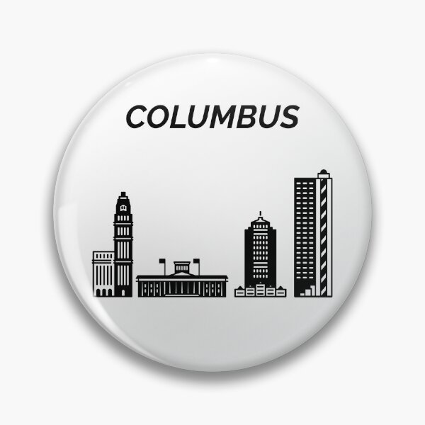 Item preview, Columbus Skyline, capital of Ohio, USA designed and sold by marosharaf.
