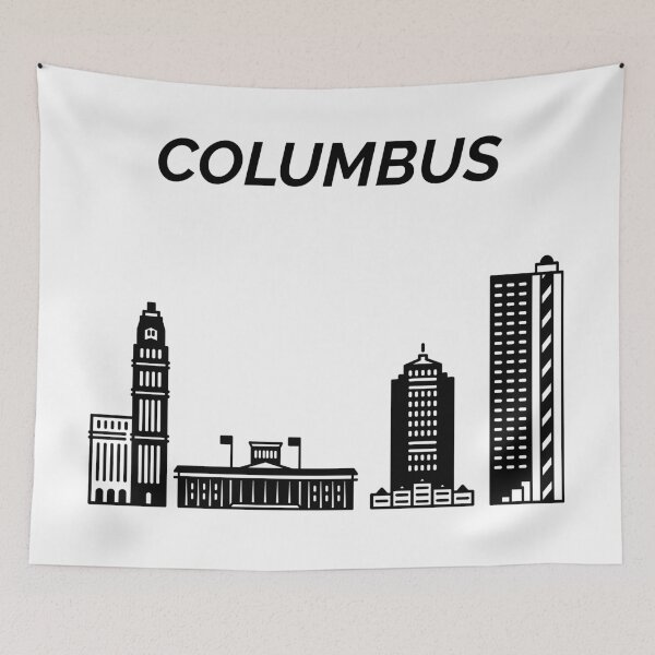 Item preview, Columbus Skyline, capital of Ohio, USA designed and sold by marosharaf.