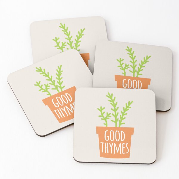 Item preview, Funny Gardening Pun Good Thymes designed and sold by oddmatter.