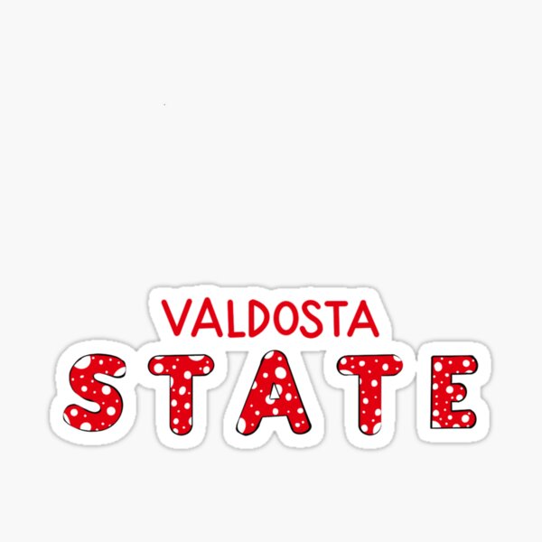 "Valdosta State" Sticker for Sale by alliecat Redbubble