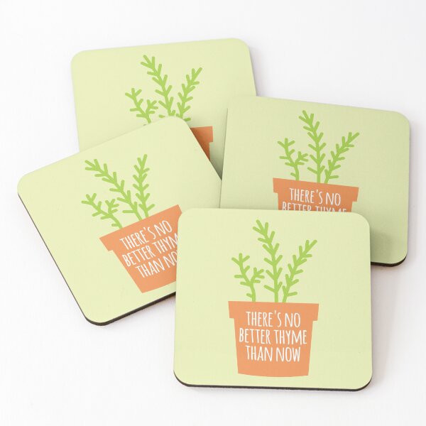 Item preview, Funny Gardening Pun No Better Thyme designed and sold by oddmatter.