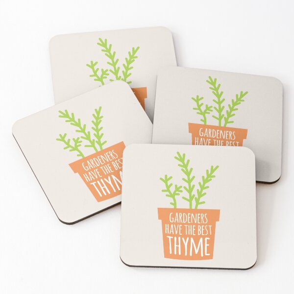 Item preview, Funny Gardening Pun The Best Thyme designed and sold by oddmatter.