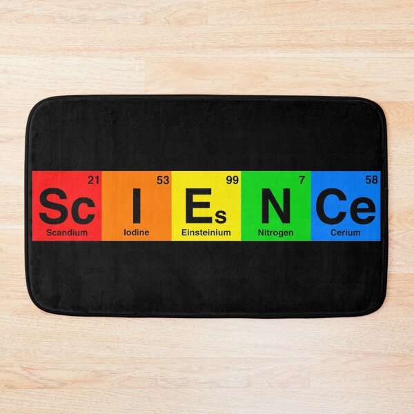 Item preview, Science Periodic Table Element Spelling - Rainbow designed and sold by Thelittlelord.