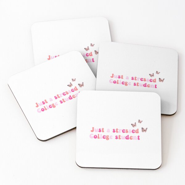 Item preview, Just a stressed college student  designed and sold by Stickersbylm !.