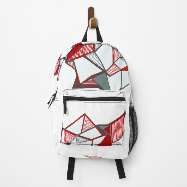 Item preview, Geometric cool and modern red triangles designed and sold by Carolina Salazar.