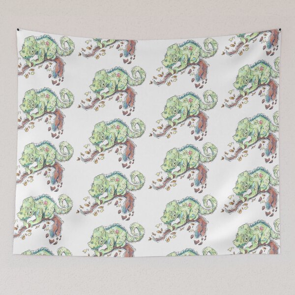Item preview, Greenie Chameleon designed and sold by GillsTheFish.