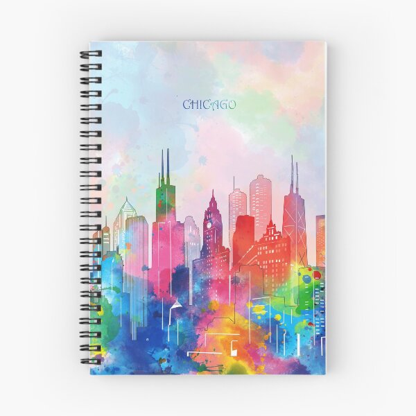 Item preview, chicago skyline designed and sold by BekimART2.