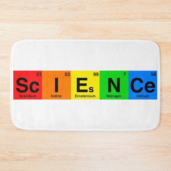 Item preview, Science - Spelled with Elements - Rainbow designed and sold by Thelittlelord.