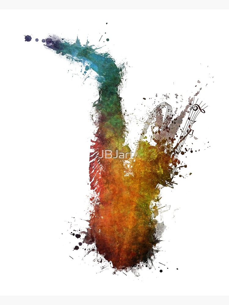 Saxophone musical instrument by JBJart