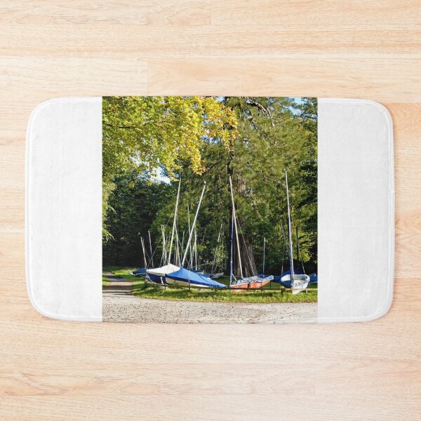 Item preview, Sailing Boats at Shearwater Lake, Crockerton, Wiltshire, United Kingdom designed and sold by Andy Harker.