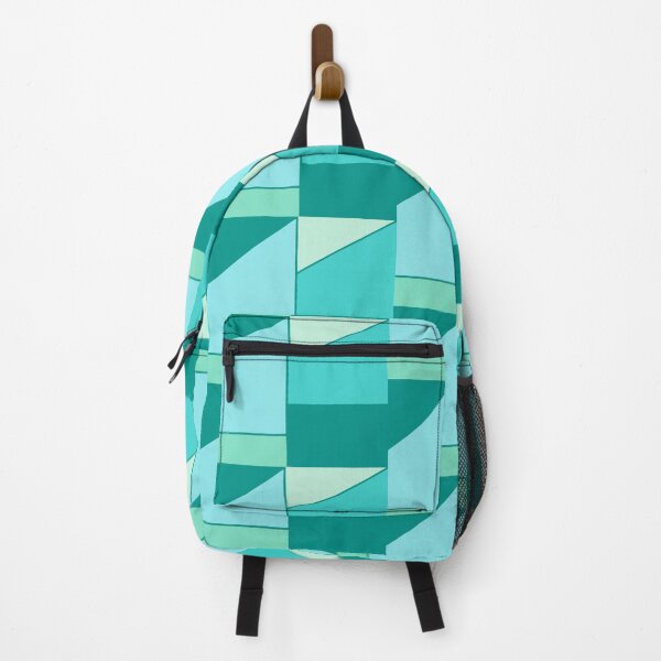 Item preview, Green geometric abstract designed and sold by Abstractlara.