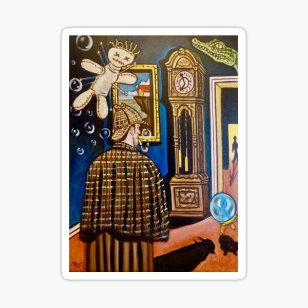 Art of Sherlock Perez Sticker