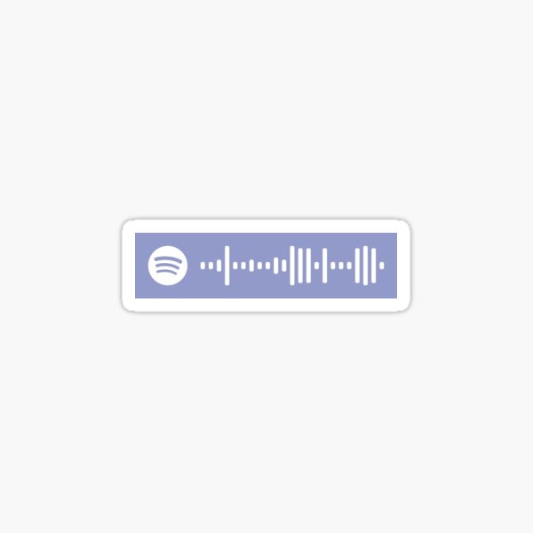 Sweet Creature By Harry Styles Spotify Code Sticker By Giannaxsticker Redbubble - sweet creature harry styless roblox id songs how to get