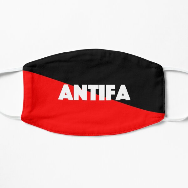 ANTIFA Mask/ Shirt Flat Mask