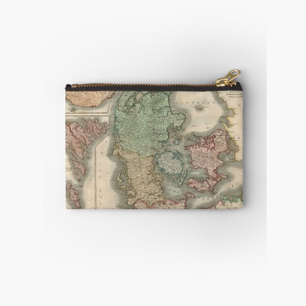 Item preview, Vintage Map of Denmark & Iceland (1817) designed and sold by BravuraMedia.