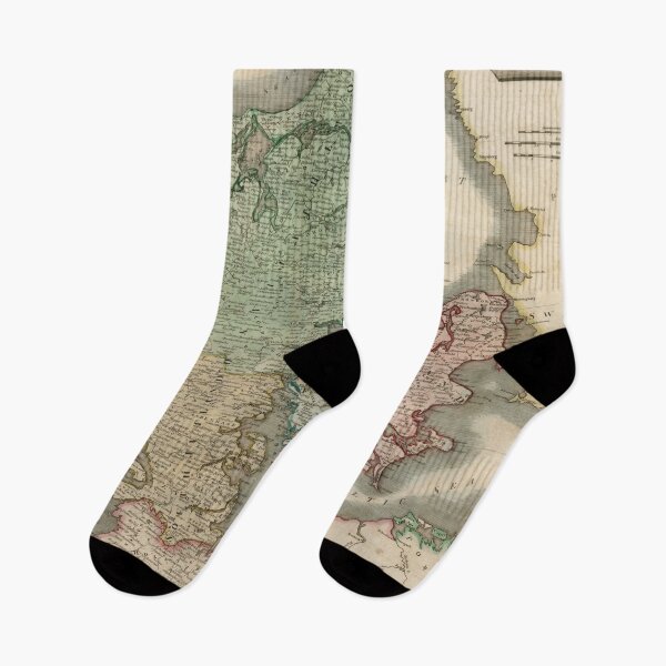 Item preview, Vintage Map of Denmark & Iceland (1817) designed and sold by BravuraMedia.