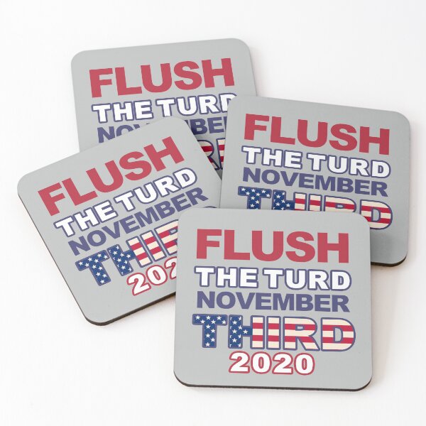Item preview, Flush the Turd  designed and sold by Birdtheman12345.