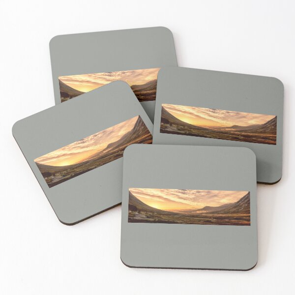 Item preview, Dawn Landscape Glencoe Scotland designed and sold by Stravaigin.