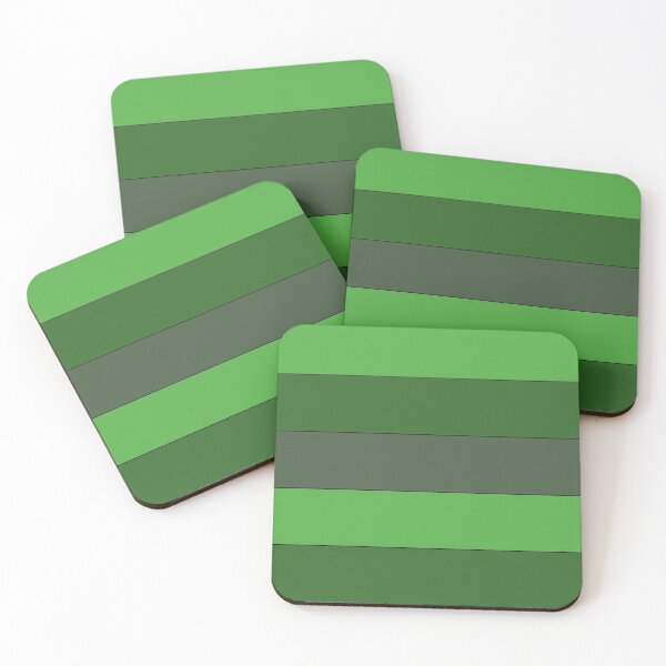Item preview, Shades of Green Striped designed and sold by AJ505.