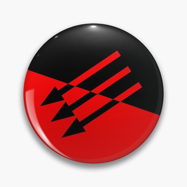 Item preview, ANTIFA 3 Arrows Máscara / Camisa designed and sold by radLeft.