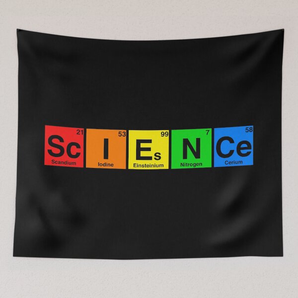 Item preview, Science -spelled with elements - 2.0 designed and sold by Thelittlelord.