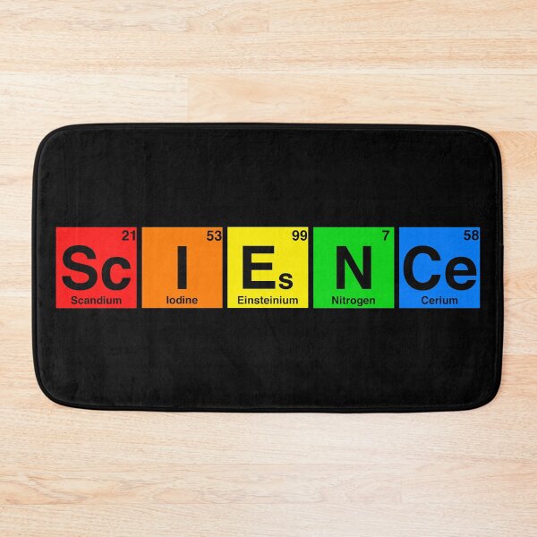 Item preview, Science -spelled with elements - 2.0 designed and sold by Thelittlelord.