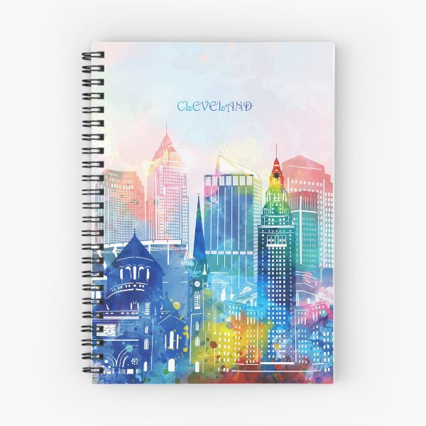 Item preview, cleveland skyline designed and sold by BekimART2.