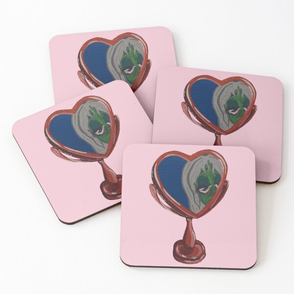 Item preview, heart shaped mirror <3 designed and sold by m1lu.