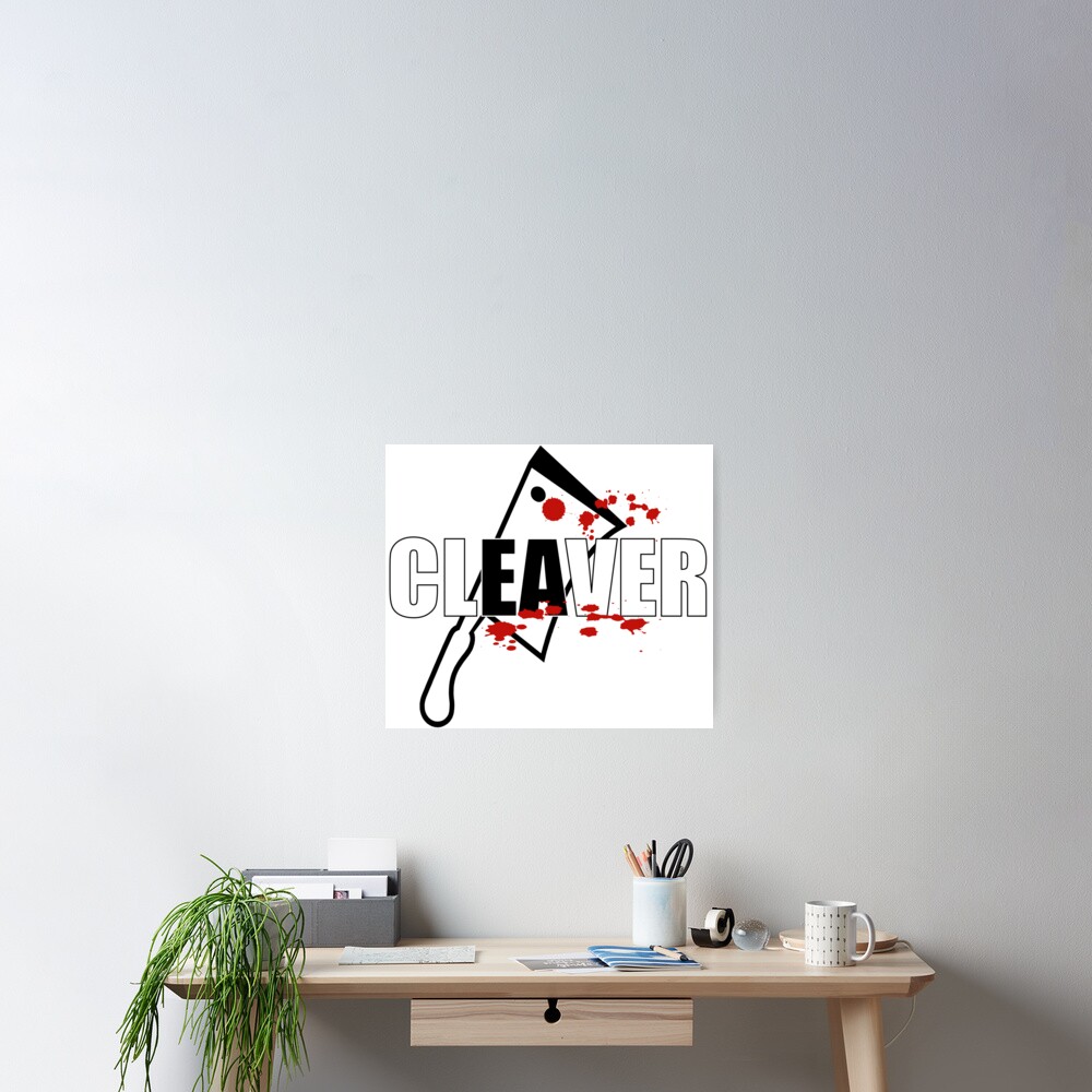 "Cleaver Sopranos " Poster for Sale by fsmooth Redbubble