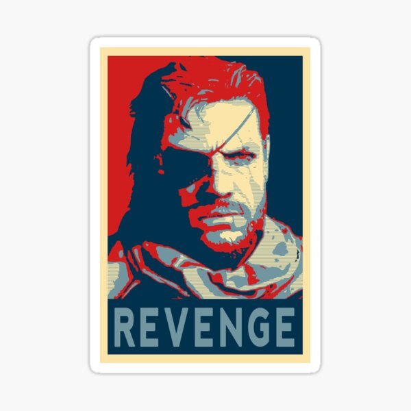 Big Boss for President - Metal Gear Soild V Sticker