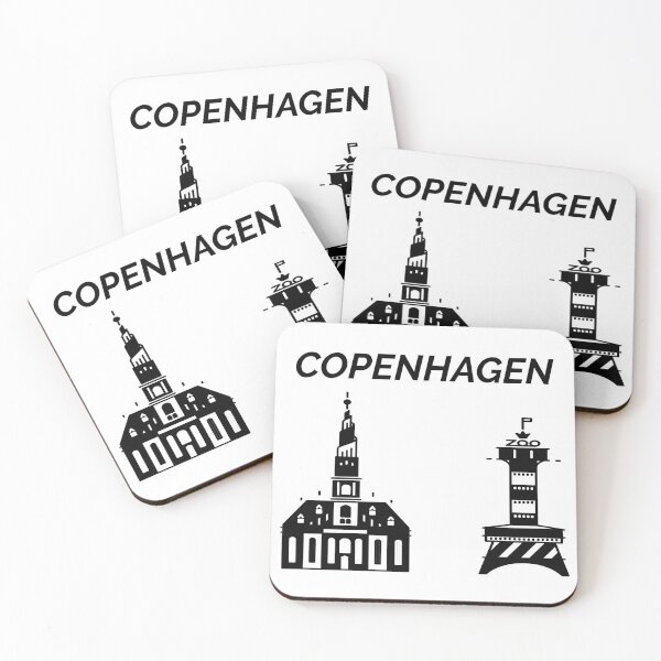 Item preview, Copenhagen Skyline, capital of Denmark designed and sold by marosharaf.