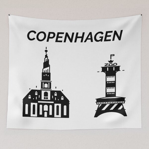 Aperçu de l'œuvre  cette conception fait un grand cadeau pour les amateurs et les fans de Copenhague. créée et vendue par marosharaf.