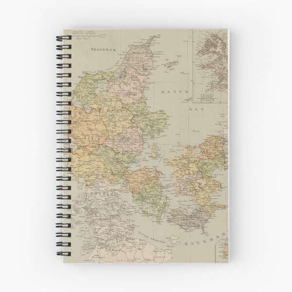 Item preview, Vintage Denmark Oversea Territories (1894) designed and sold by BravuraMedia.
