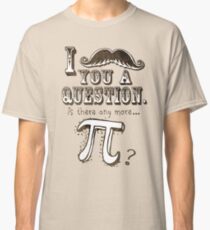 Funny Moustache Pi Day Classic T-Shirt