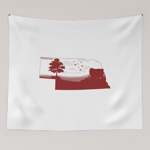 Item preview, Red Nebraska designed and sold by Clay Heern.