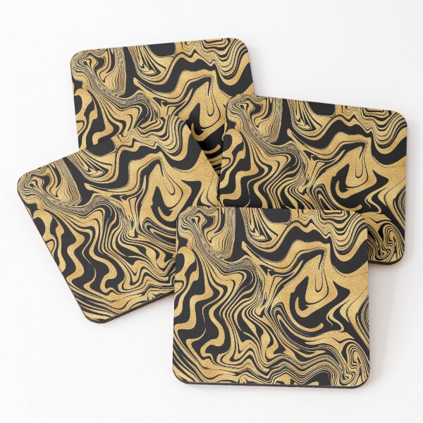 Item preview, Liquid Gold Swirls designed and sold by WisdomInspired.