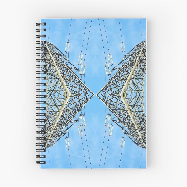 Item preview, Symmetrical High Voltage Pylons surreal specular view designed and sold by Flavio Vieri.
