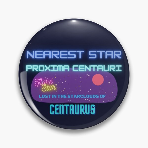 Item preview, The Nearest Star, Proxima Centauri. designed and sold by Geomoon.