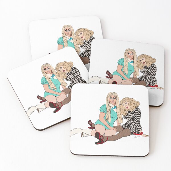 Item preview, Katya and Trixie designed and sold by Nathan Sierra.