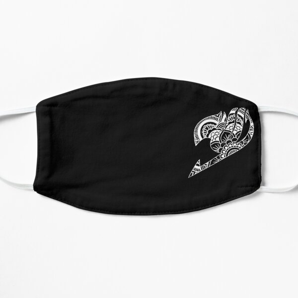 Mandala Fairy Tail Blanc - Noir Masque sans plis