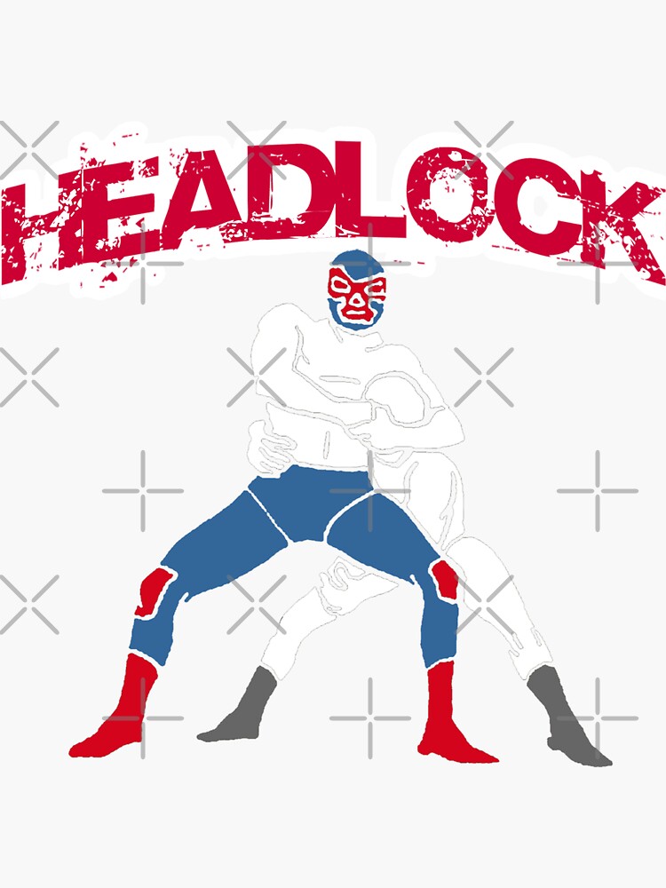 Headlock Sticker For Sale By Jodotnathan81 Redbubble