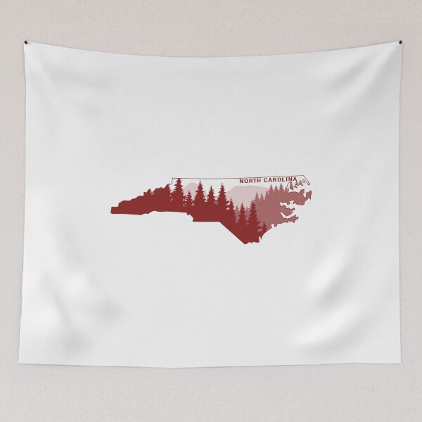Item preview, Red North Carolina designed and sold by Clay Heern.