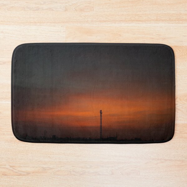 Item preview, Way past sunset - deep red twilight designed and sold by PrakritiPrints.