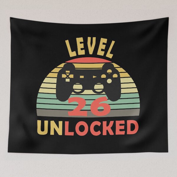 Item preview, 26th birthday gift,Level 26 unlocked designed and sold by Mirnamar.