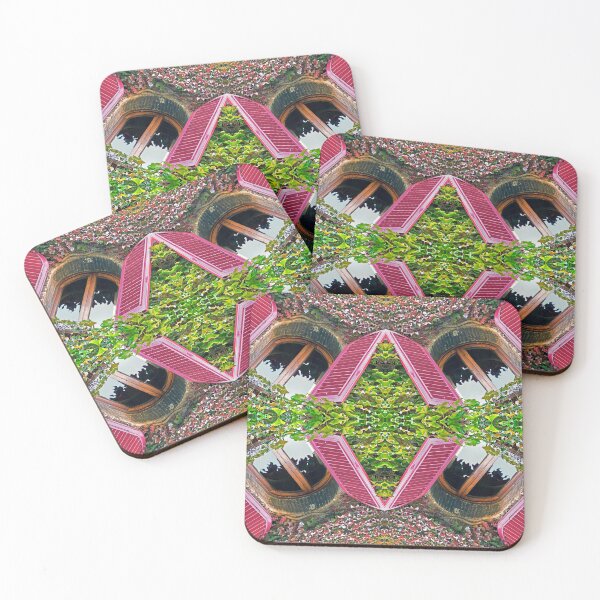 Item preview, Building Window Covered With Colorful Ivy designed and sold by Flavio Vieri.