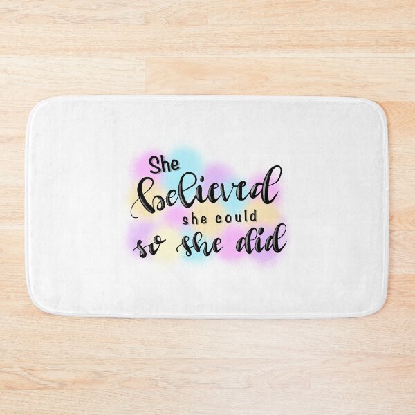 Item preview, She Believed She Could so She Did designed and sold by charlott3web.