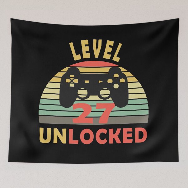Item preview, 27th birthday gift,Level 27 unlocked designed and sold by Mirnamar.