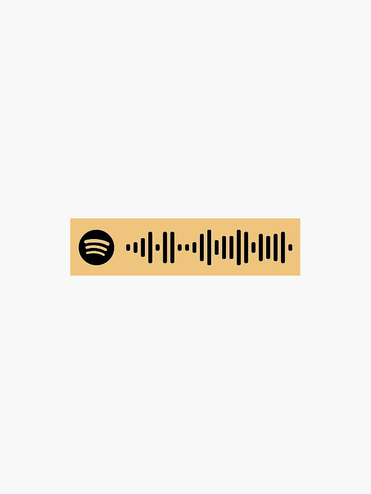 Dancing Queen by ABBA Spotify Code Sticker by jxlmastorakis