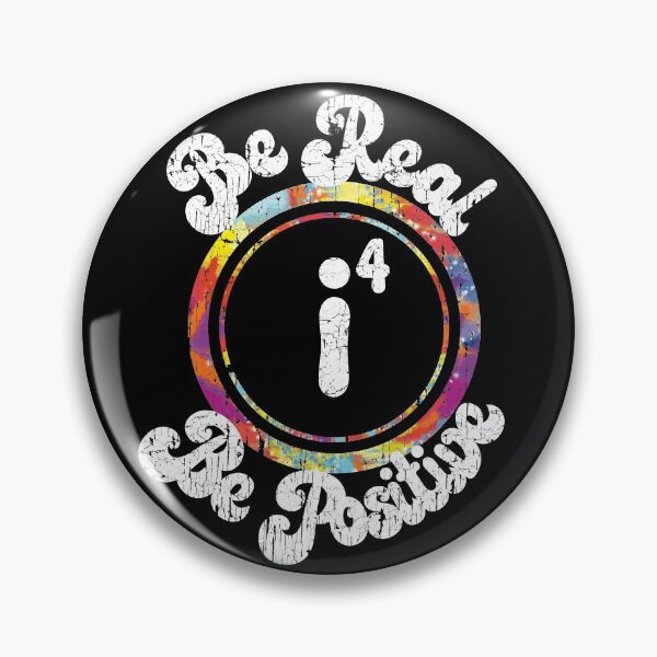 Item preview, Funny Math Tie-Dye Be Real Be Positive Imaginary Numbers designed and sold by sherogins.