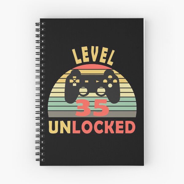 Item preview, 35th birthday gift,Level 35 unlocked designed and sold by Mirnamar.